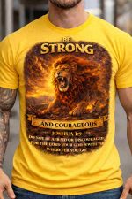Be Strong and Courageous – Joshua 1:9 Tee - Image 6