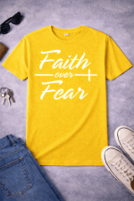 Faith Over Fear Tee - Image 7