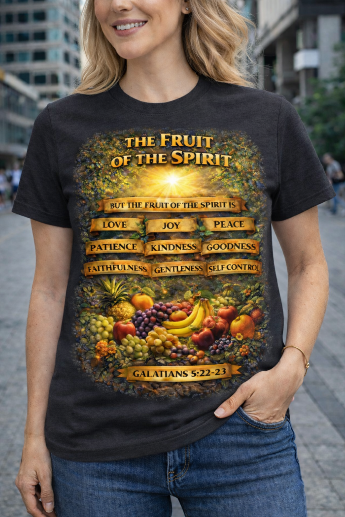 Fruit of the Spirit – Galatians 5:22–23 Tee - Image 5