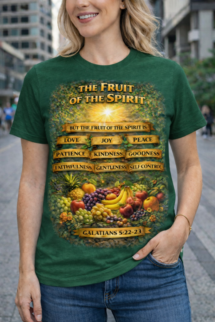 Fruit of the Spirit – Galatians 5:22–23 Tee - Image 8