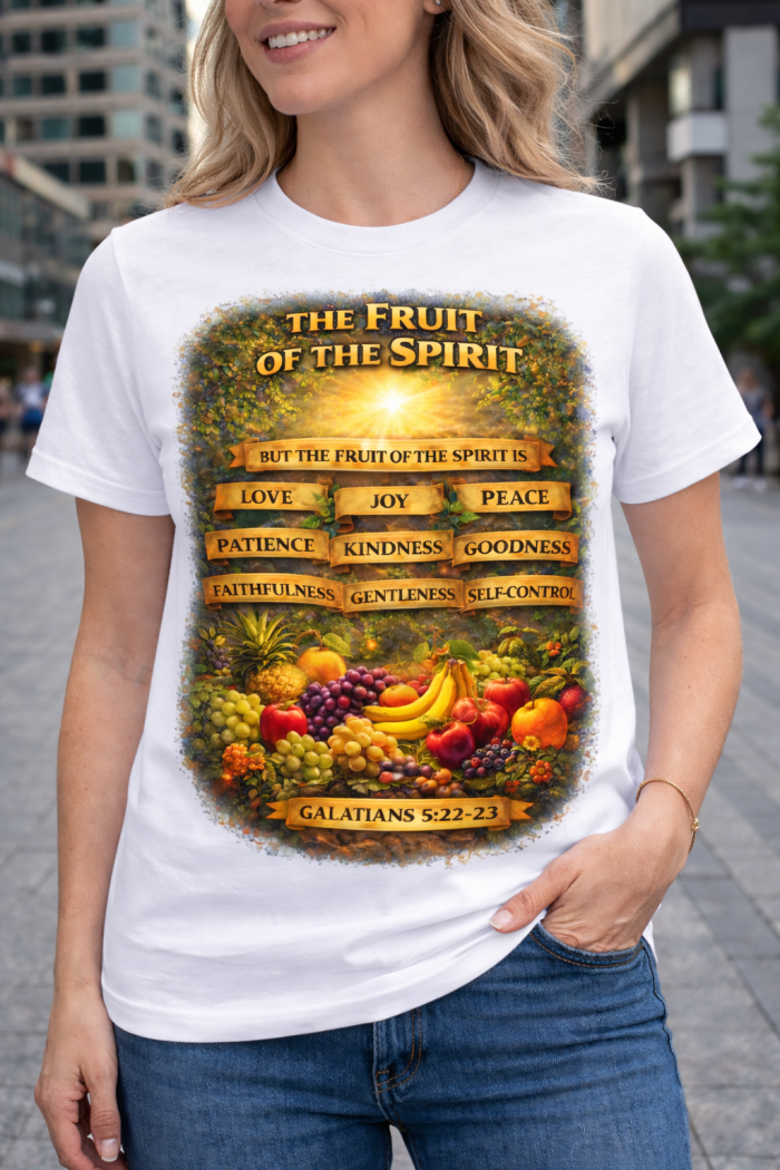 Fruit of the Spirit – Galatians 5:22–23 Tee - Image 7