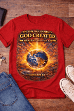 In the Beginning – Genesis 1:1 Tee - Image 2