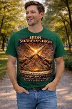 Iron Sharpens Iron – Proverbs 27:17 Design - Image 2