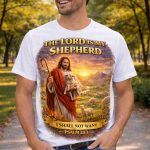 The Lord Is My Shepherd – Psalm 23:1 T-Shirt