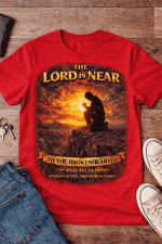 The Lord Is Near – Psalm 34:18 Tee