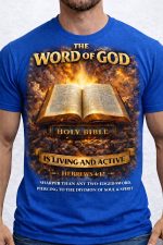 The Word of God – Hebrews 4:12 T-Shirt - Image 3