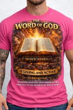 The Word of God – Hebrews 4:12 T-Shirt - Image 5