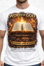 The Word of God – Hebrews 4:12 T-Shirt - Image 8