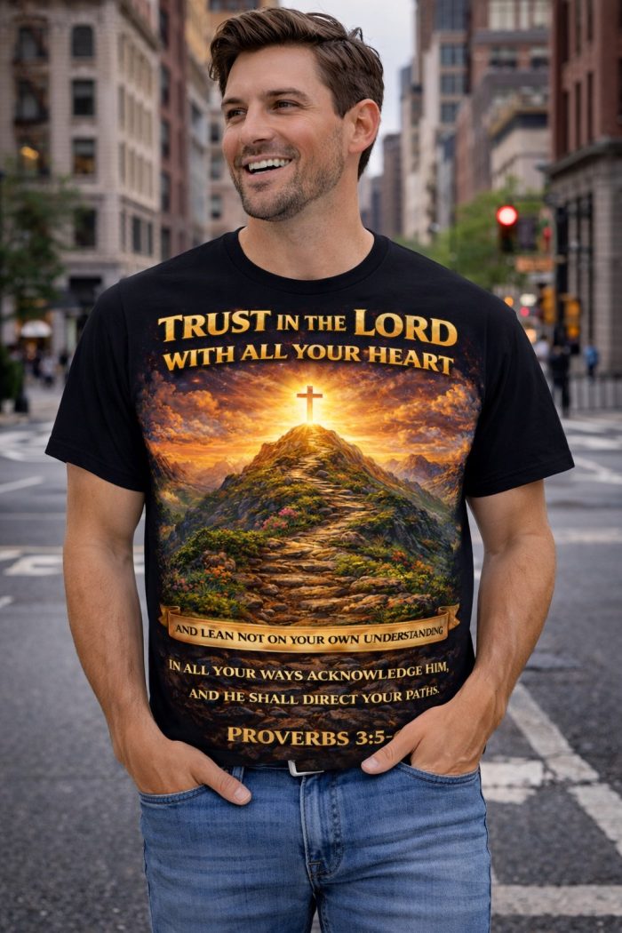 Trust in the Lord – Proverbs 3:5–6 Design - Image 2